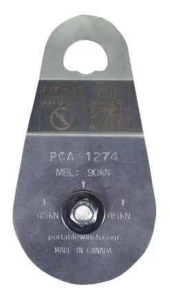 Portable Winch Umlenkrolle Single