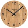 Waidzeit Wanduhr Tempus Eiche
