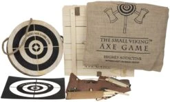 Axt-Wurfspiel Deluxe-Set