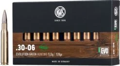 RWS Büchsenpatronen Evolution Green .30-06 Spr.