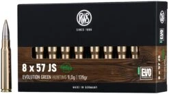 RWS Büchsenpatronen Evolution Green 8x57 IS