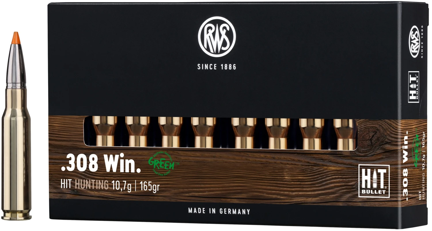 RWS Büchsenpatronen Hit .308 Win. 1 RWS Büchsenpatronen Hit .308 Win.