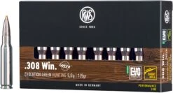 RWS Büchsenpatronen Evolution Green Short Rifle .308 Win.