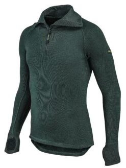 Thermo Function Rollkragen-Hemd Mit Reißverschluss TS 400