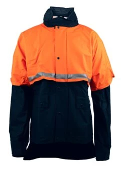Flexorain Regenjacke Mit Reflexstreifen