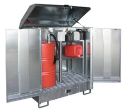 Gefahrstoffdepot Mit Querlüftung