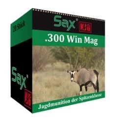 Sax Büchsenpatronen KJG-SR .300 Win. Mag.