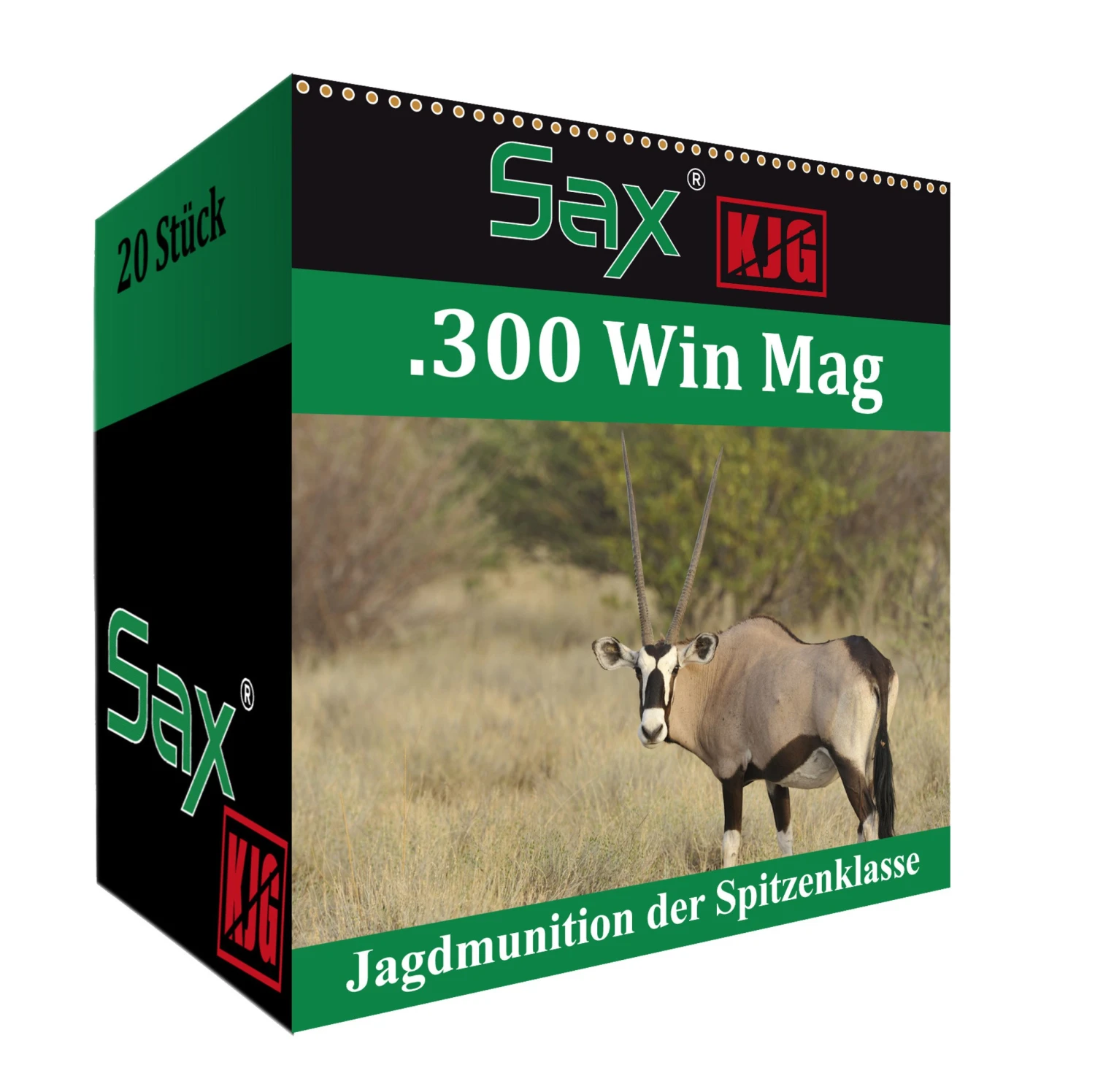 Sax Büchsenpatronen KJG-SR .300 Win. Mag. 1 Sax Büchsenpatronen KJG-SR .300 Win. Mag.