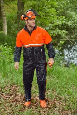 Flexorain Regenjacke Mit Reflexstreifen -Forstmaschinengeschäft B 95 019 95 020 m 3 j15 1